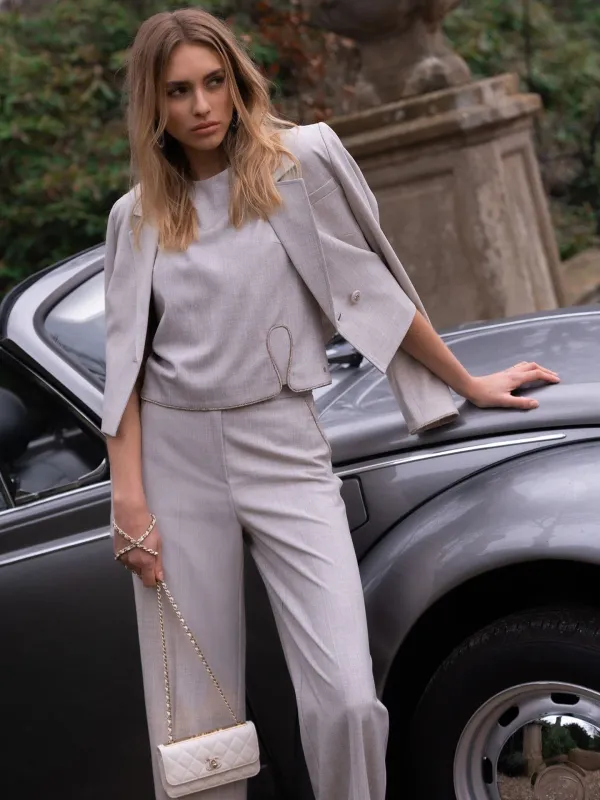 Pateete Blazer Cream
