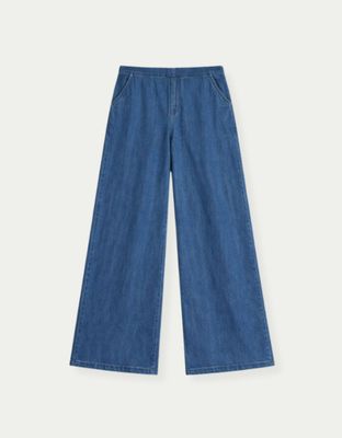 Broek blauw
