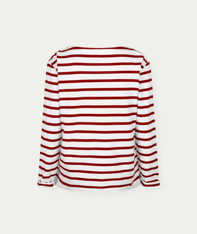 Terry Stripe & logo Red