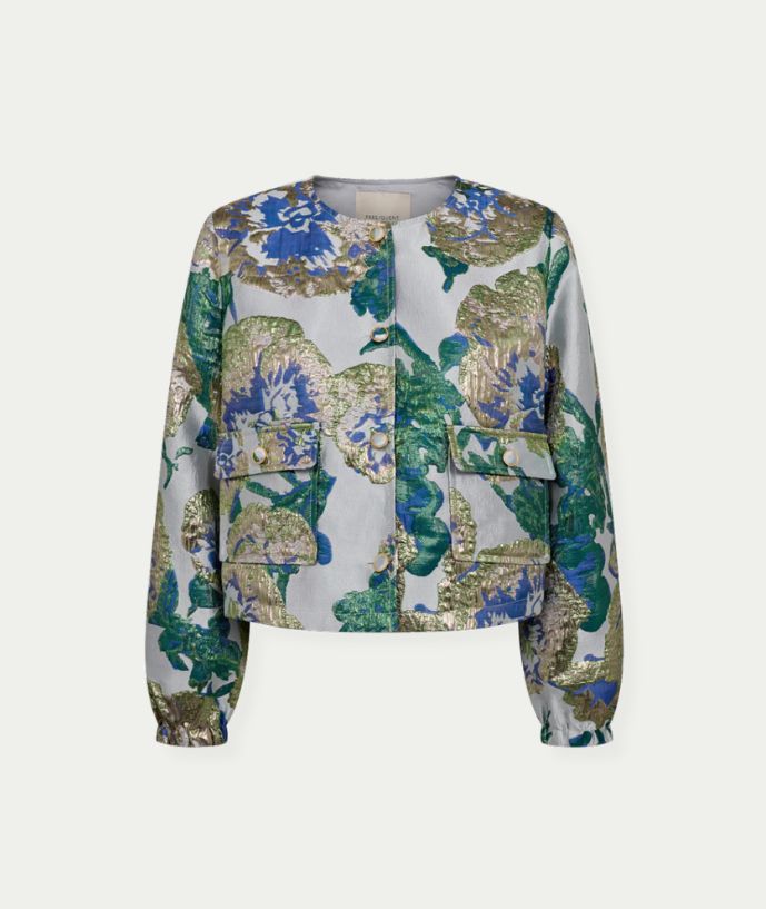 FQFAY-JACKET Zen Blue w. Ultramarine