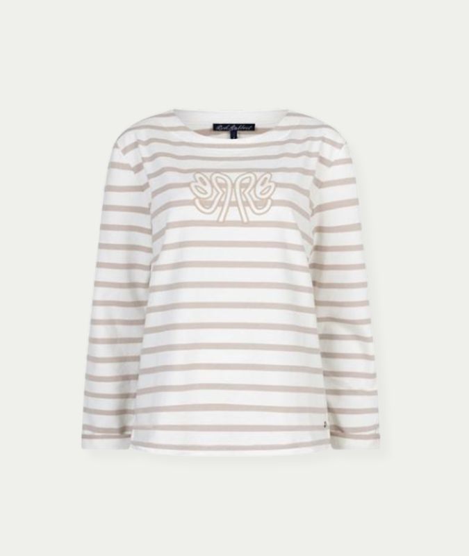 Terry Stripe & logo pebble