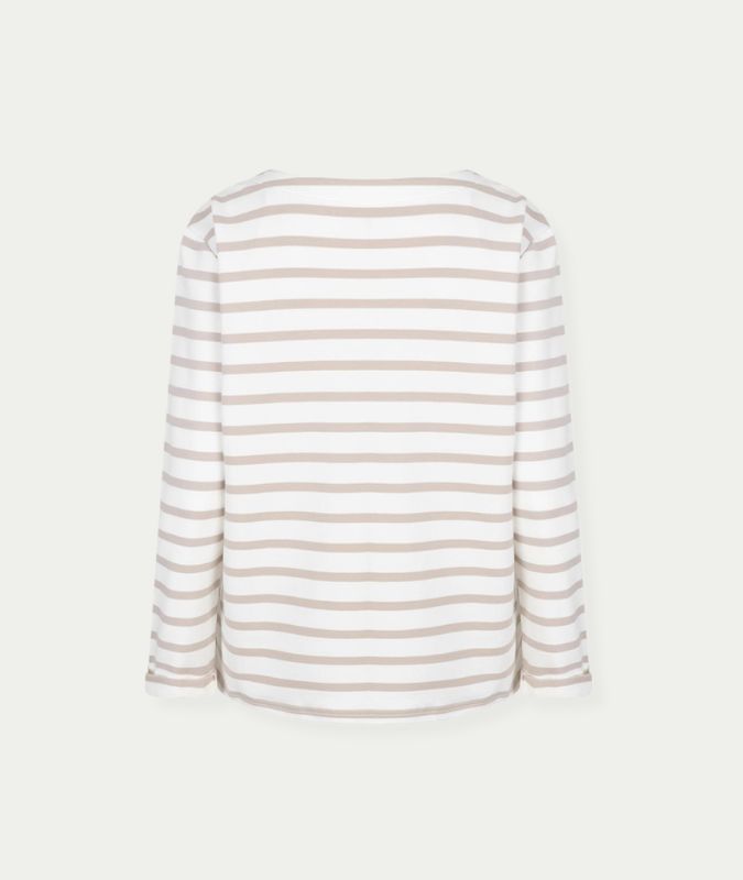 Terry Stripe & logo pebble