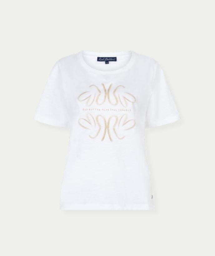 Tee Temmy Butterfly White/Butteryellow