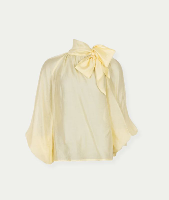 Bambina Blouse Butter Yellow
