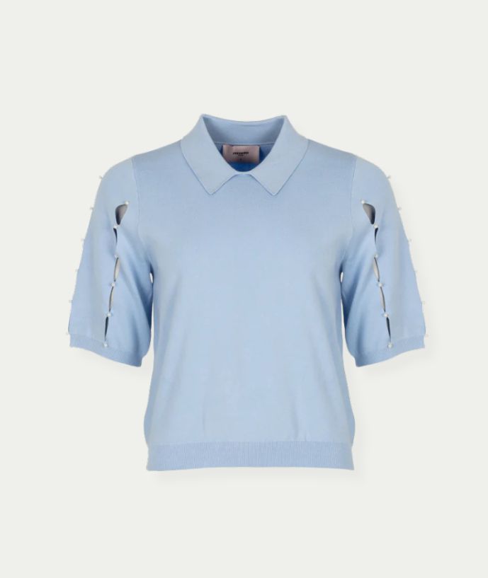 Kenzie Top Provence Blue