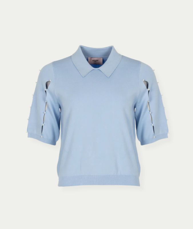 Kenzie Top Provence Blue