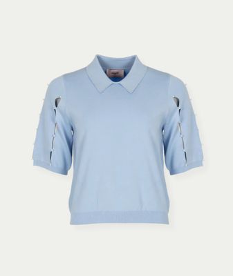 Kenzie Top Provence Blue