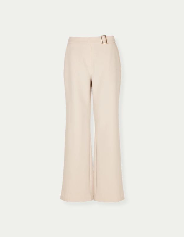 Lolani Buckle Trouser Beige