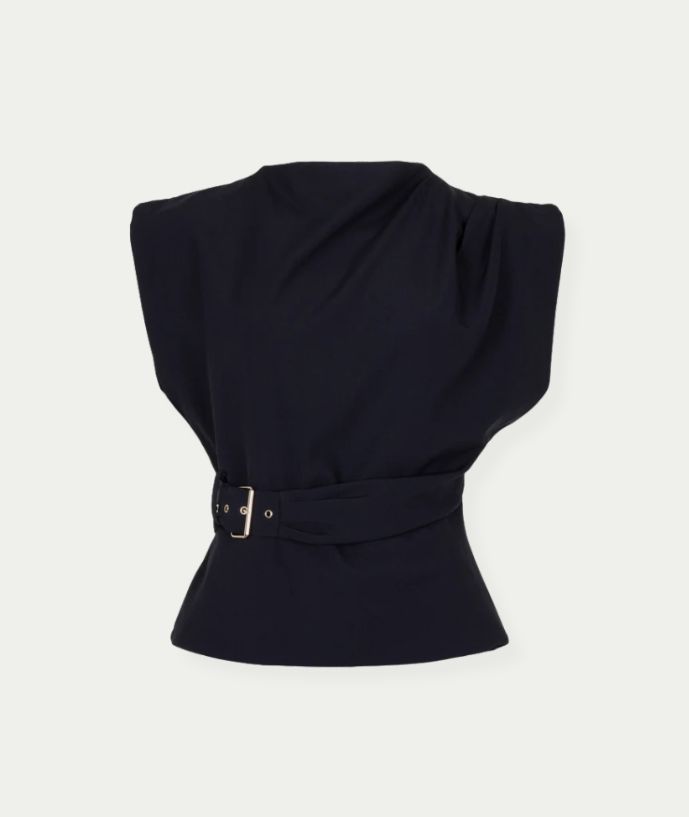 Bonn Top Jer-Punto Navy