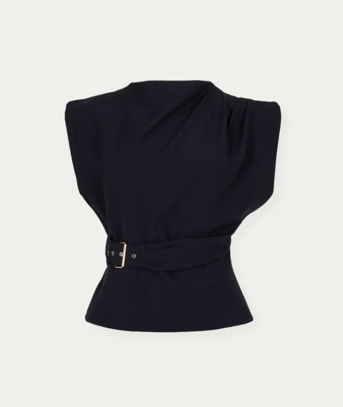 Bonn Top Jer-Punto Navy