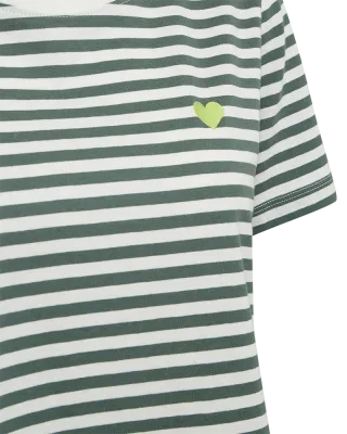 FQMIAN-TEE Star Off-white w. Dark Forest