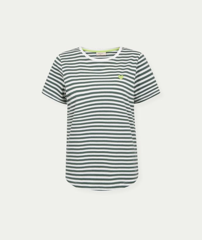 FQMIAN-TEE Star Off-white w. Dark Forest