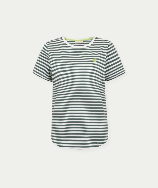 FQMIAN-TEE Star Off-white w. Dark Forest