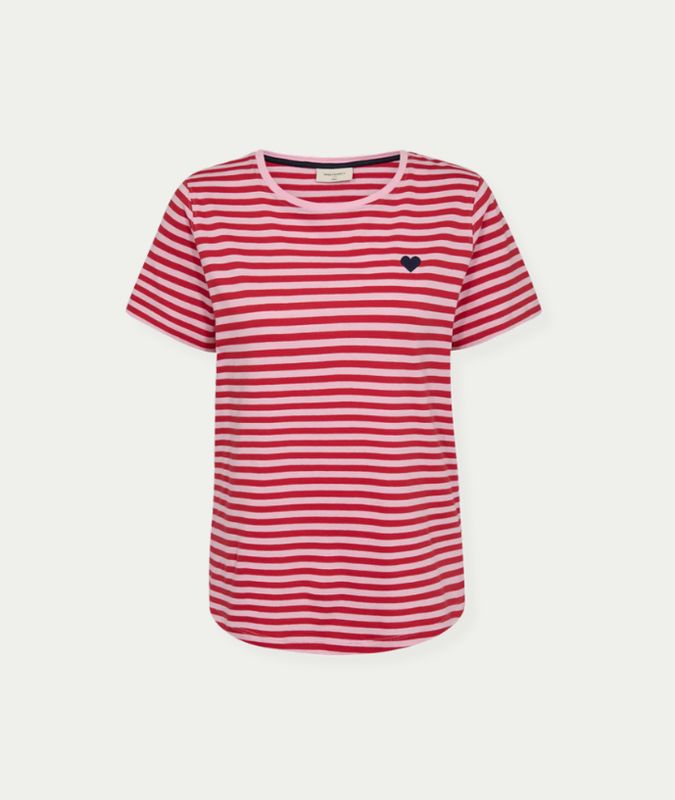 FQMIAN-TEE Sweet Lilac w. True Red