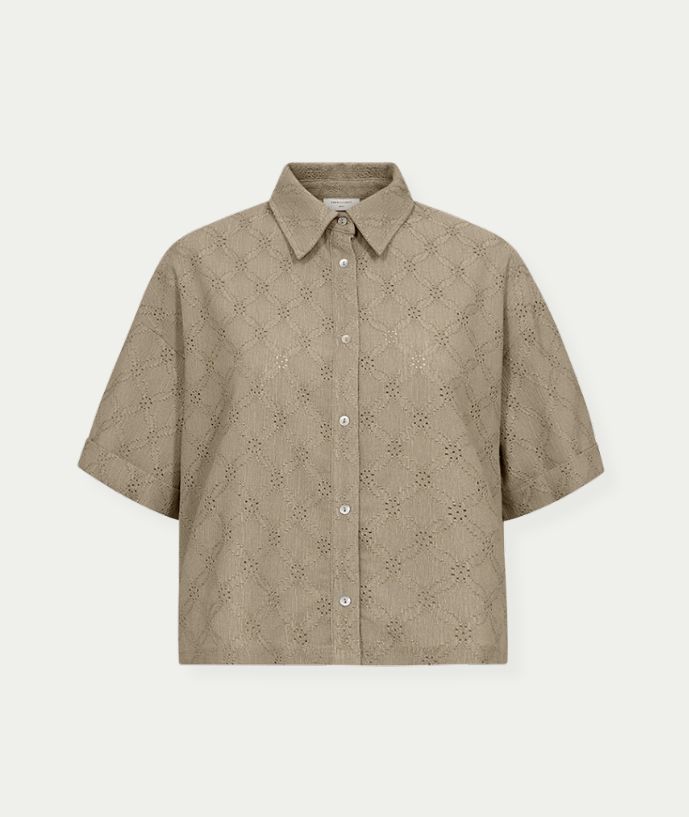 FQMIRNA-SHIRT Silver Mink