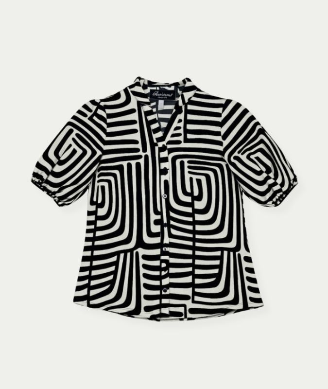 Blouse Abby African Zebra