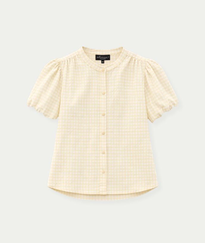 Blouse Judith Butter Yellow Check