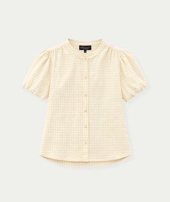 Blouse Judith Butter Yellow Check