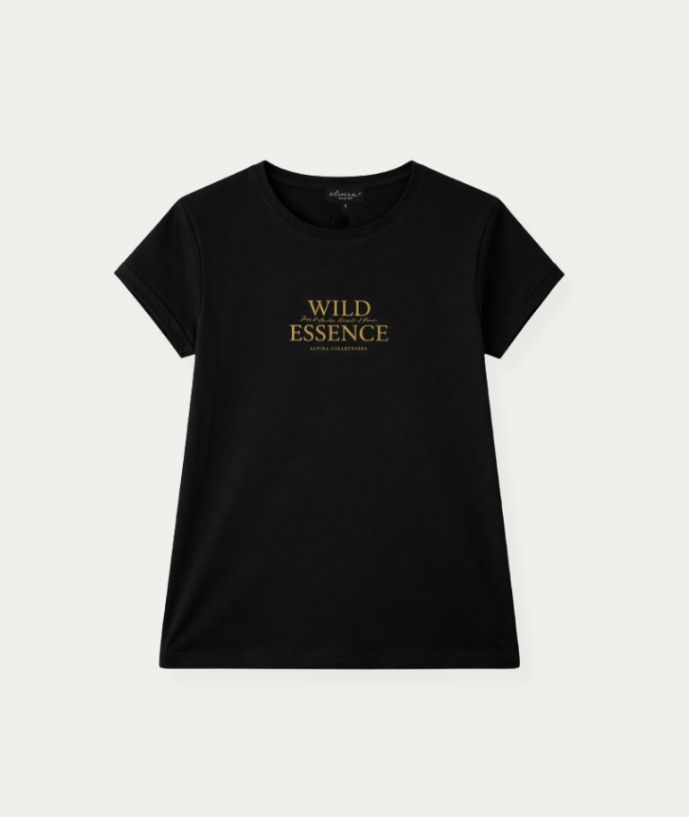 T-shirt Wild Essence Black