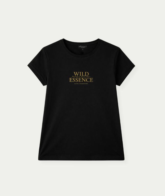 T-shirt Wild Essence Black