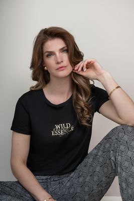 T-shirt Wild Essence Black