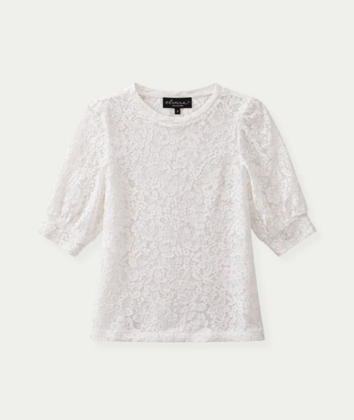 Top Marell Off White Lace