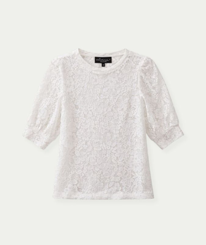Top Marell Off White Lace