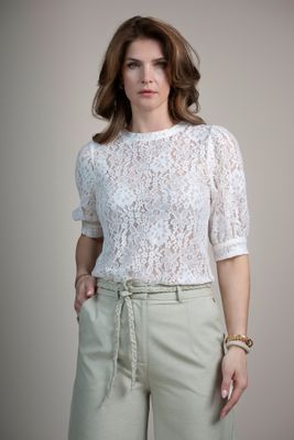 Top Marell Off White Lace