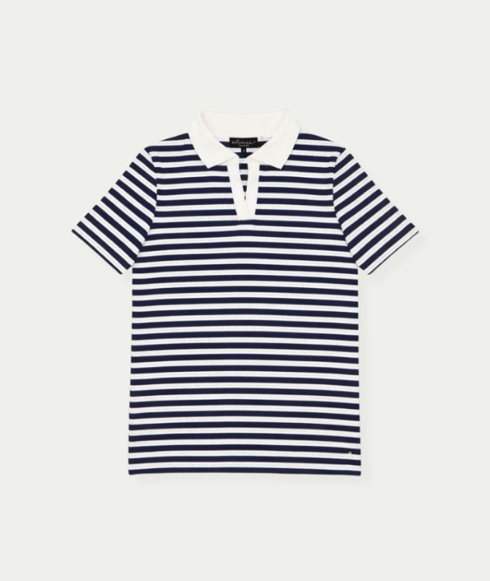 Top Elise Blue Stripe