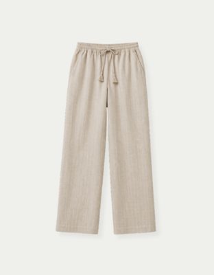 Trouser Jessie Sand Stripe Linen