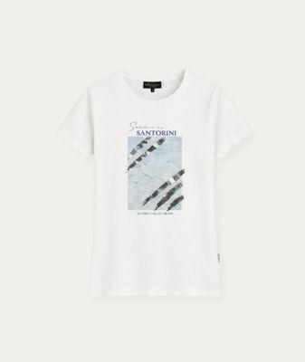 T-shirt Santorini Off White