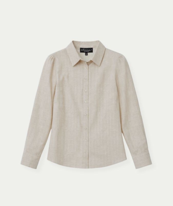 Blouse Jessie Sand Stripe Linen