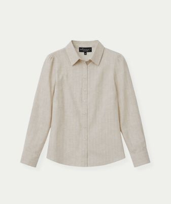 Blouse Jessie Sand Stripe Linen