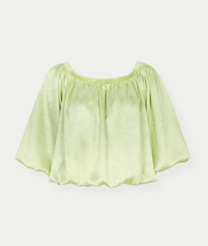 Yulieth top Vivid Pistache