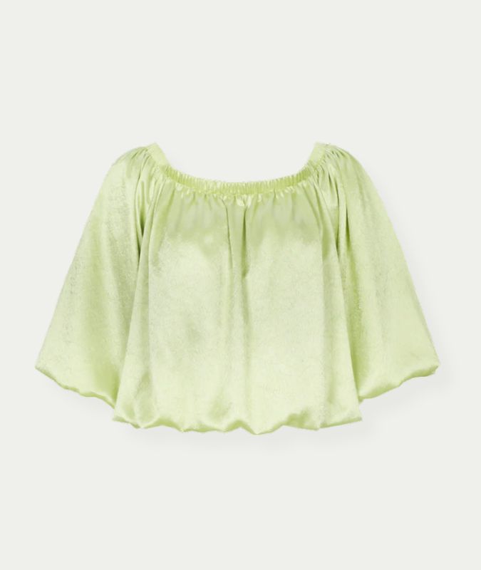 Yulieth top Vivid Pistache