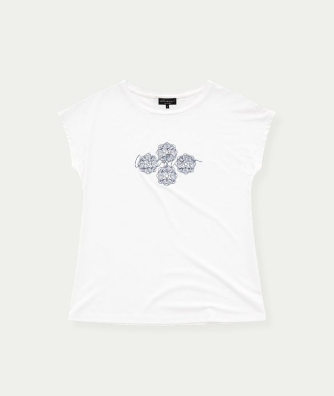 T-shirt Wildflower Off White