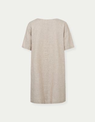 FQLAVASI-DRESS Sand Melange w. Silver