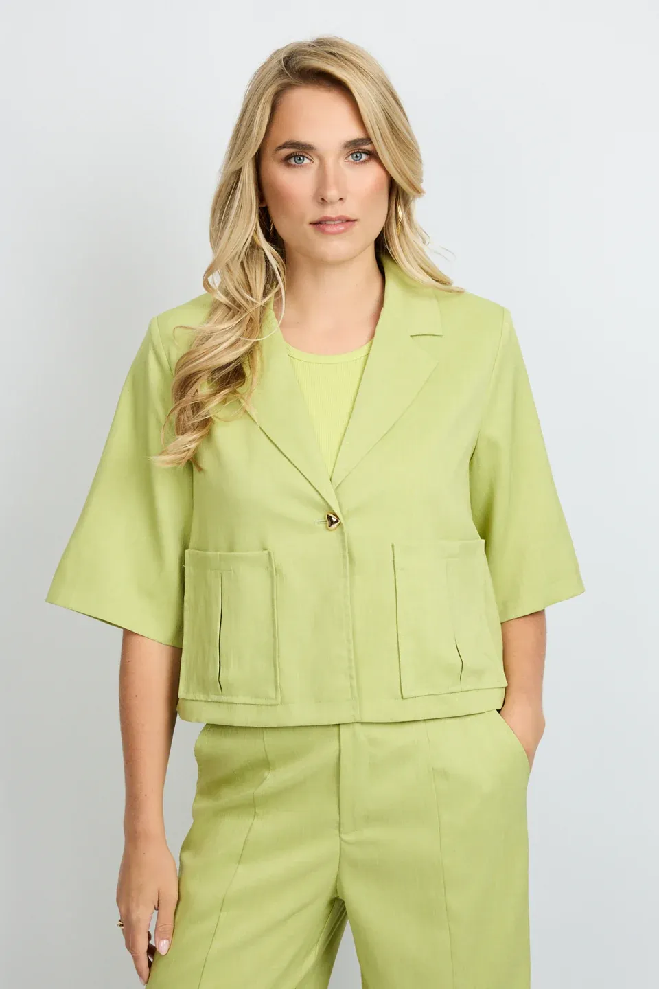 Melisa blazer Vivid Pistache