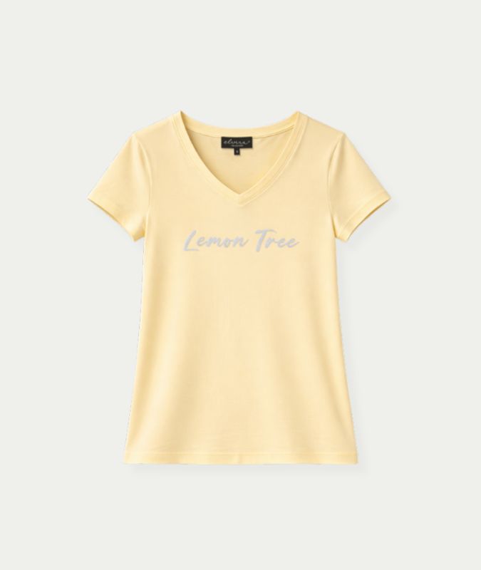 T-shirt Lemon Tree Butter Yellow