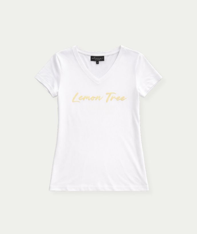 T-shirt Lemon Tree Off White