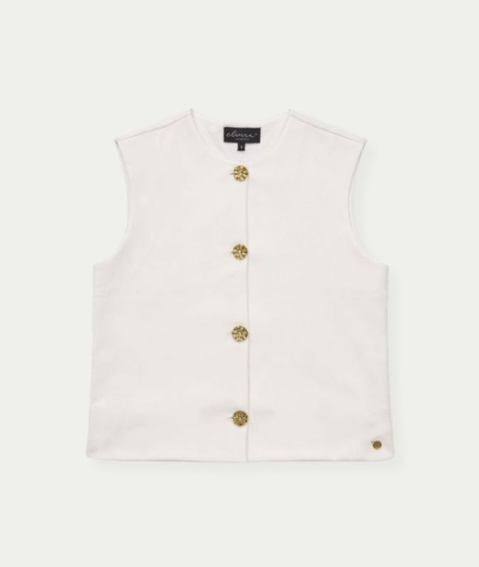 Gilet Cato Off White