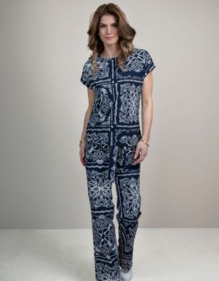 Trouser Cleo Travel Flower