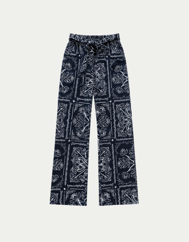 Trouser Cleo Travel Flower
