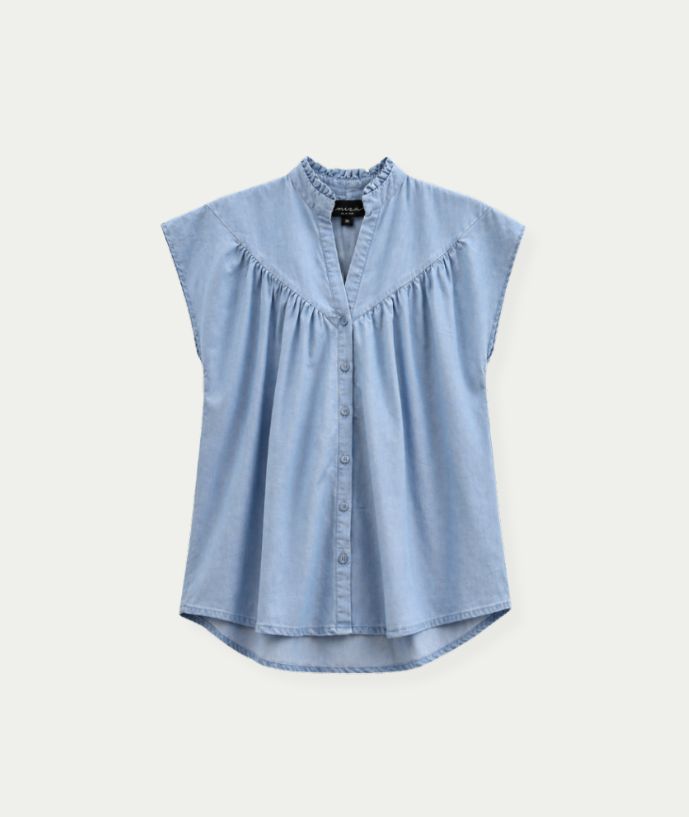 Blouse Rosan Ice Blue