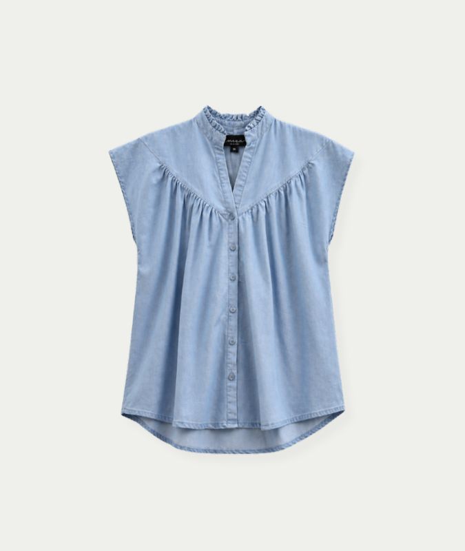 Blouse Rosan Ice Blue