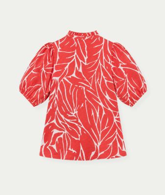 Blouse Elodi Sienna Leaves
