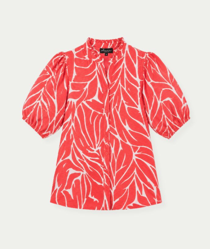 Blouse Elodi Sienna Leaves