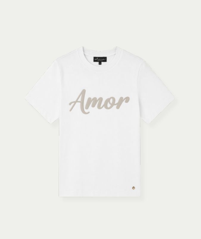 T-shirt Amor Off White