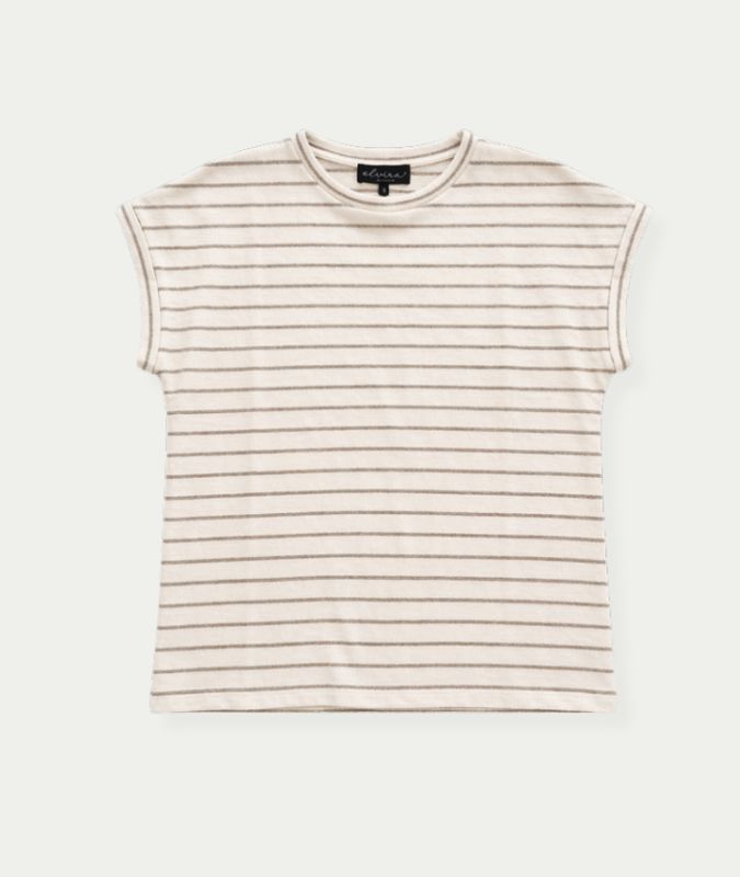 Top Body Ecru Striped