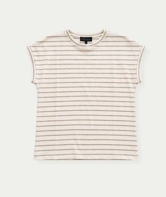 Top Body Ecru Striped